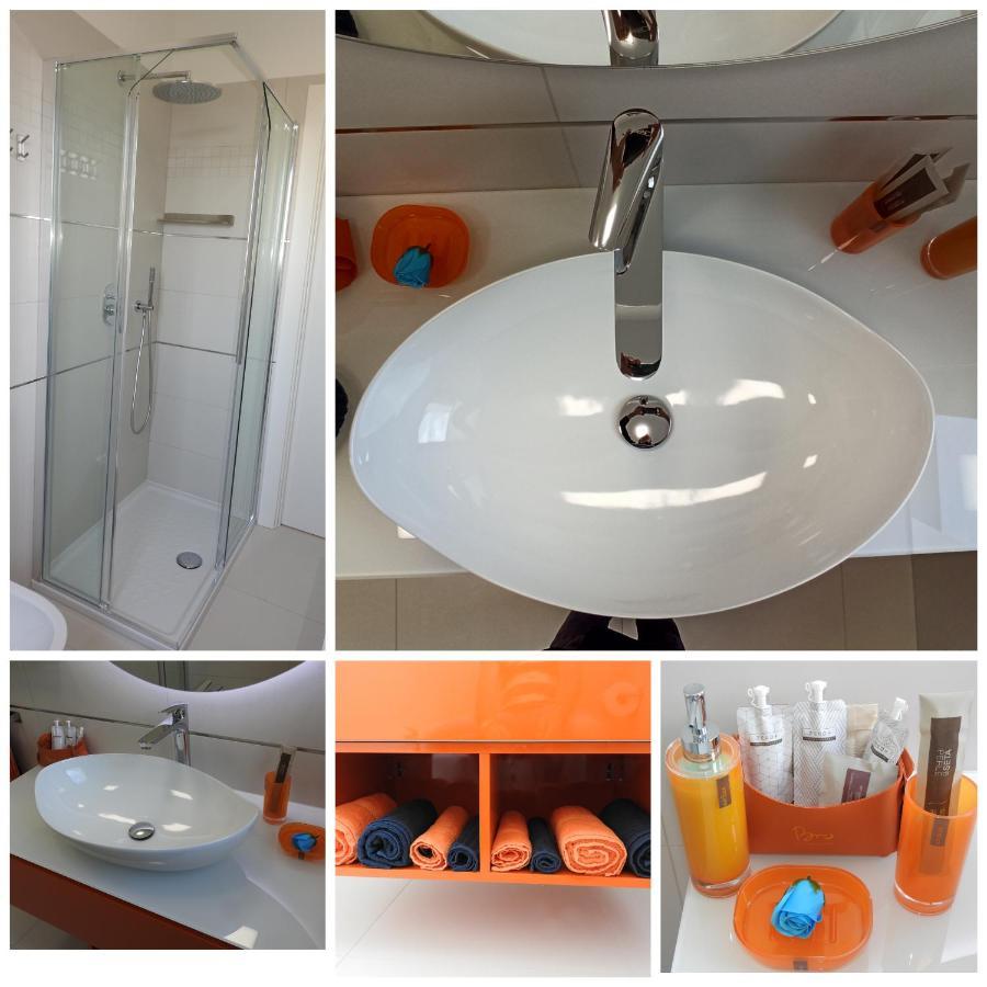 Blue Sky Garda - Sunset Apartment มัลเชซิเน ภายนอก รูปภาพ